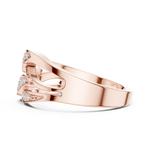 Gold Ring SBWR(49), Rose Gold, view 3