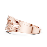 Gold Ring SBWR(49), Rose Gold, view 3