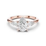 Gold Ring DDLR-864, Rose Gold