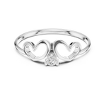 Gold Ring 1 (243), White Gold, view 4