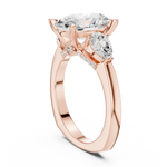 Gold Ring DDLR-269, Rose Gold, view 1