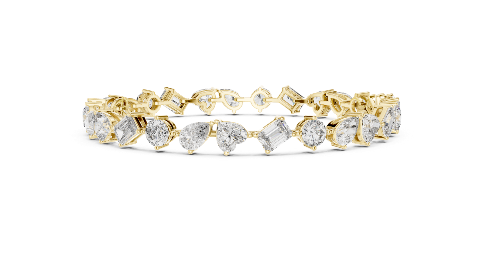 Gold Bracelet DP0028, Yellow Gold, view 3