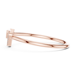 Gold Ring HLR-200, Rose Gold, view 3