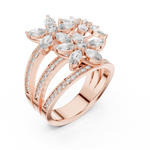 Gold Pendant 9-10011L_26, Rose Gold, view 2