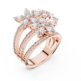 Gold Pendant 9-10011L_26, Rose Gold, view 2