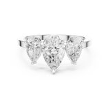 Gold Ring DDLR-1089, White Gold, view 4