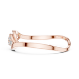 Gold Ring 1 (165), Rose Gold, view 3