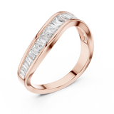Gold Ring DDLR-009, Rose Gold, view 2