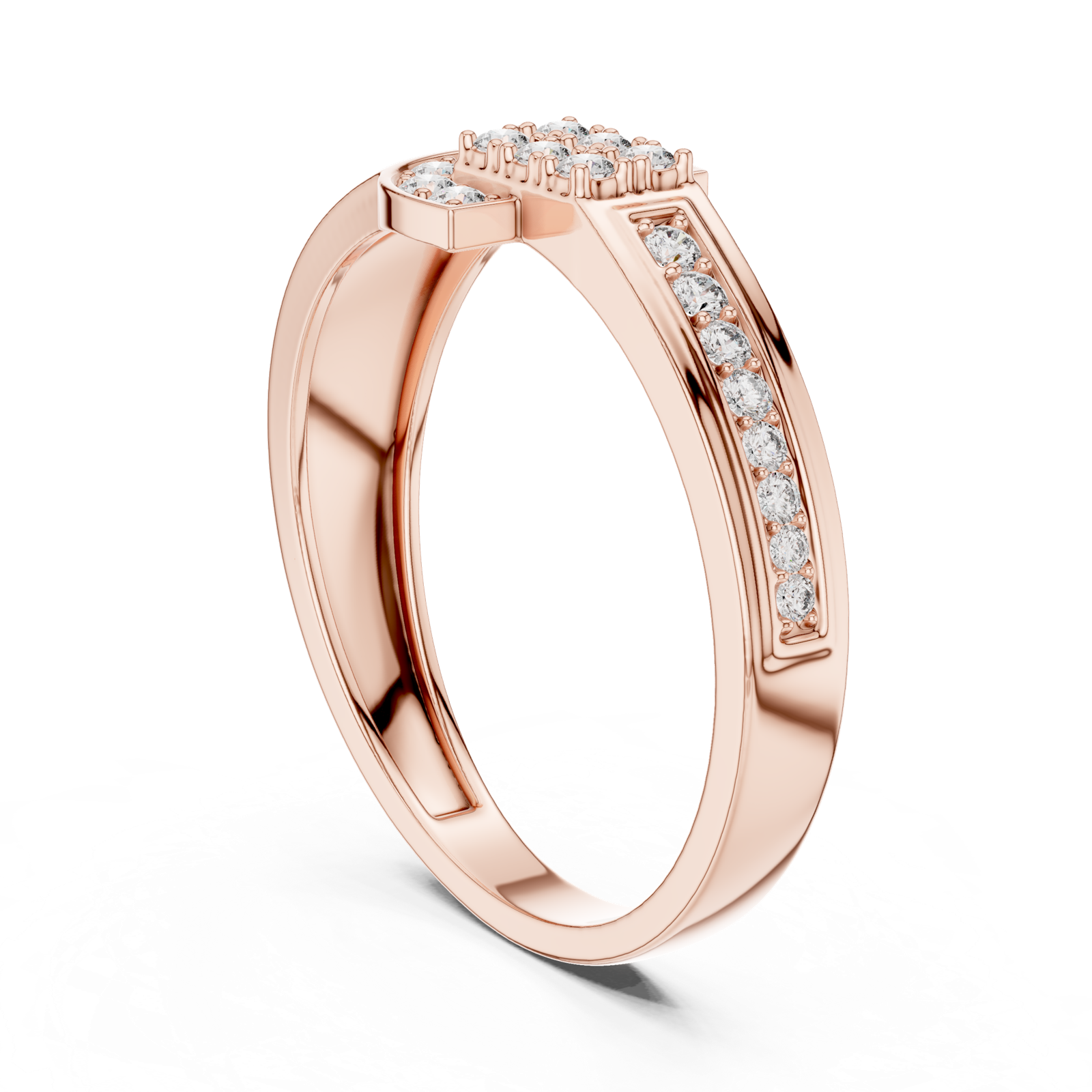 Gold Ring LR-01 (39), Rose Gold
