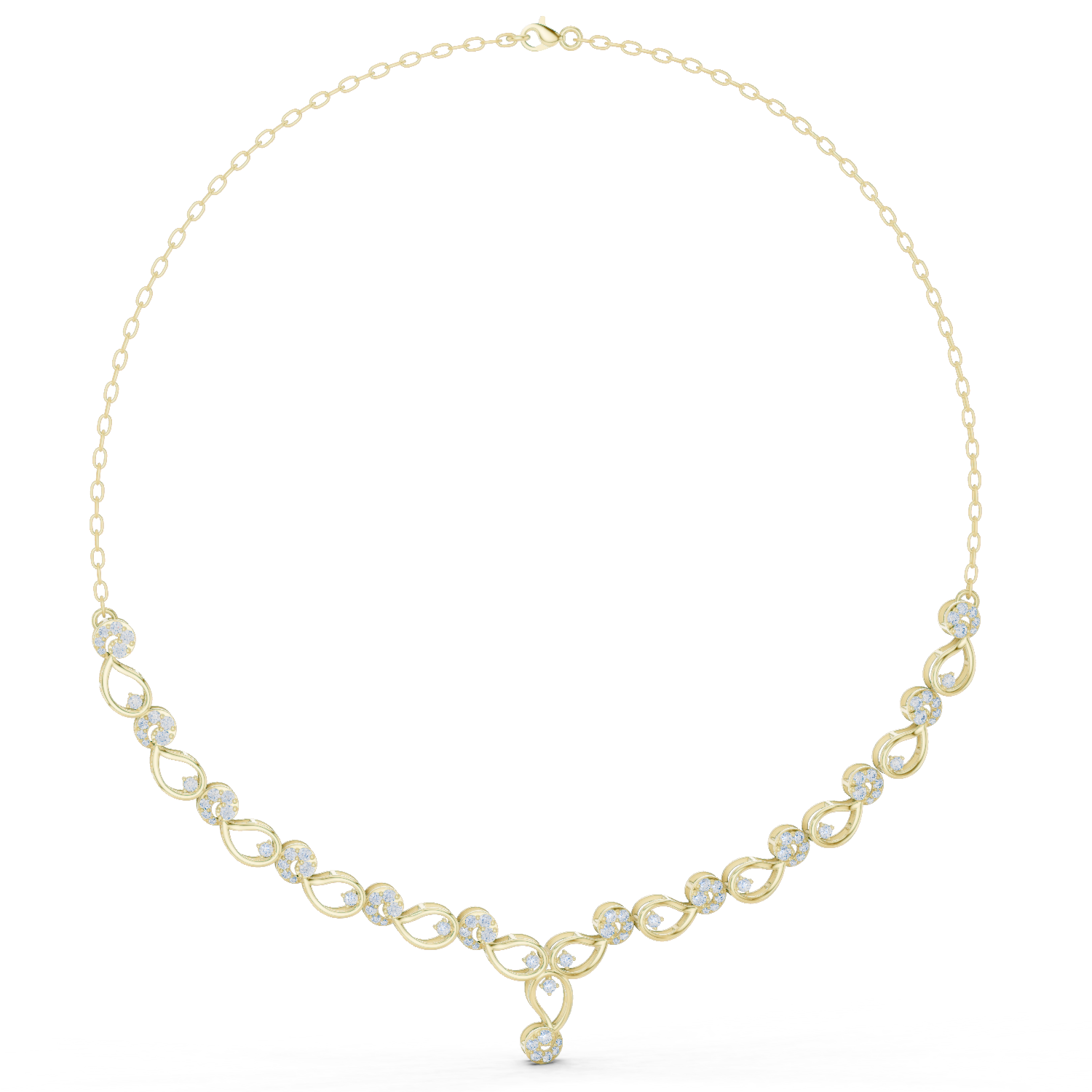 Gold Necklace SBWN (7), Yellow Gold