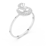 Gold Ring 1 (115), White Gold, view 2