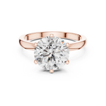 Gold Ring AOMLR105130, Rose Gold, view 4