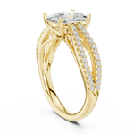 Gold Ring DDLR-734, Yellow Gold, view 1