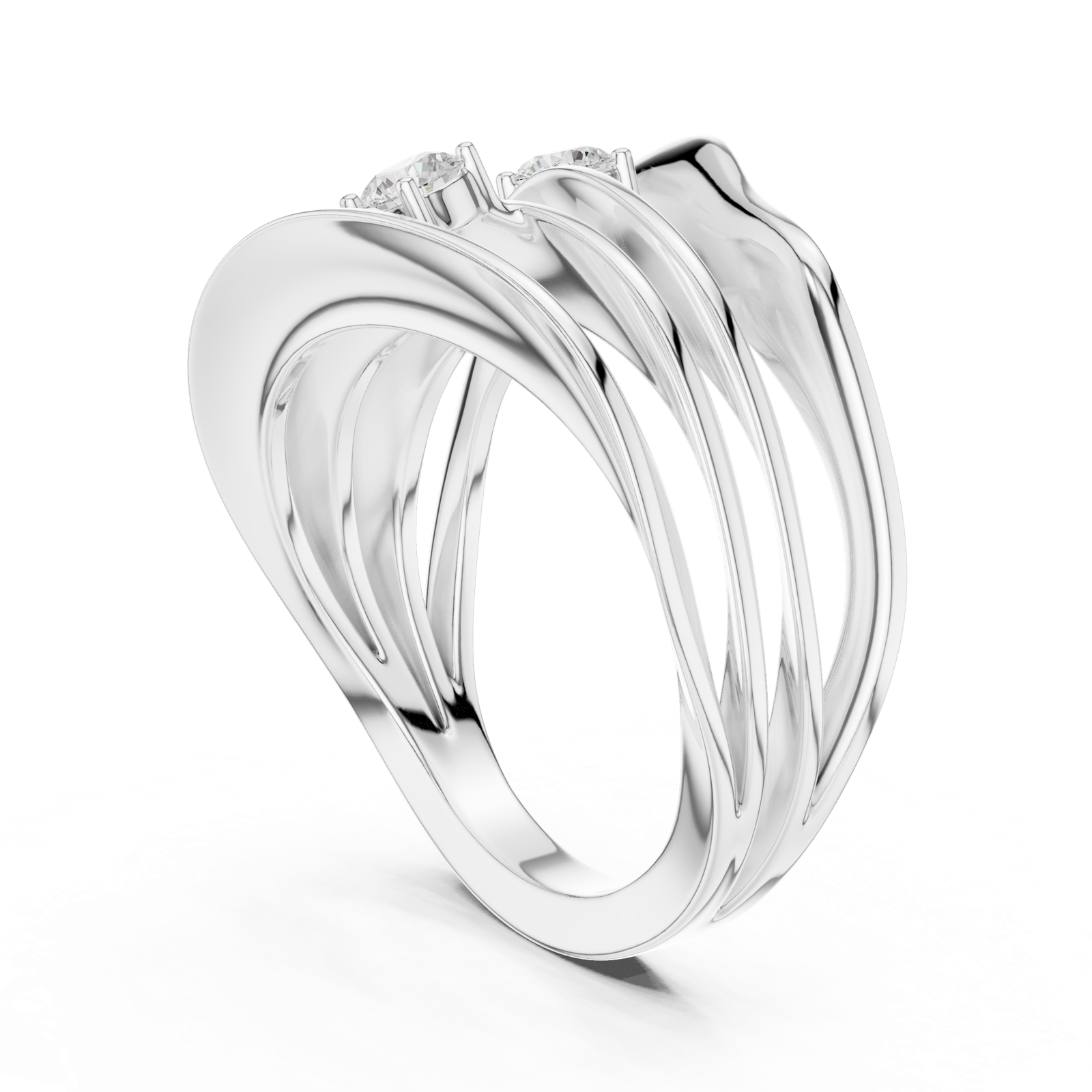 Gold Ring SBWR(64), White Gold