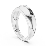 Gold Ring SBMR(33), White Gold, view 1