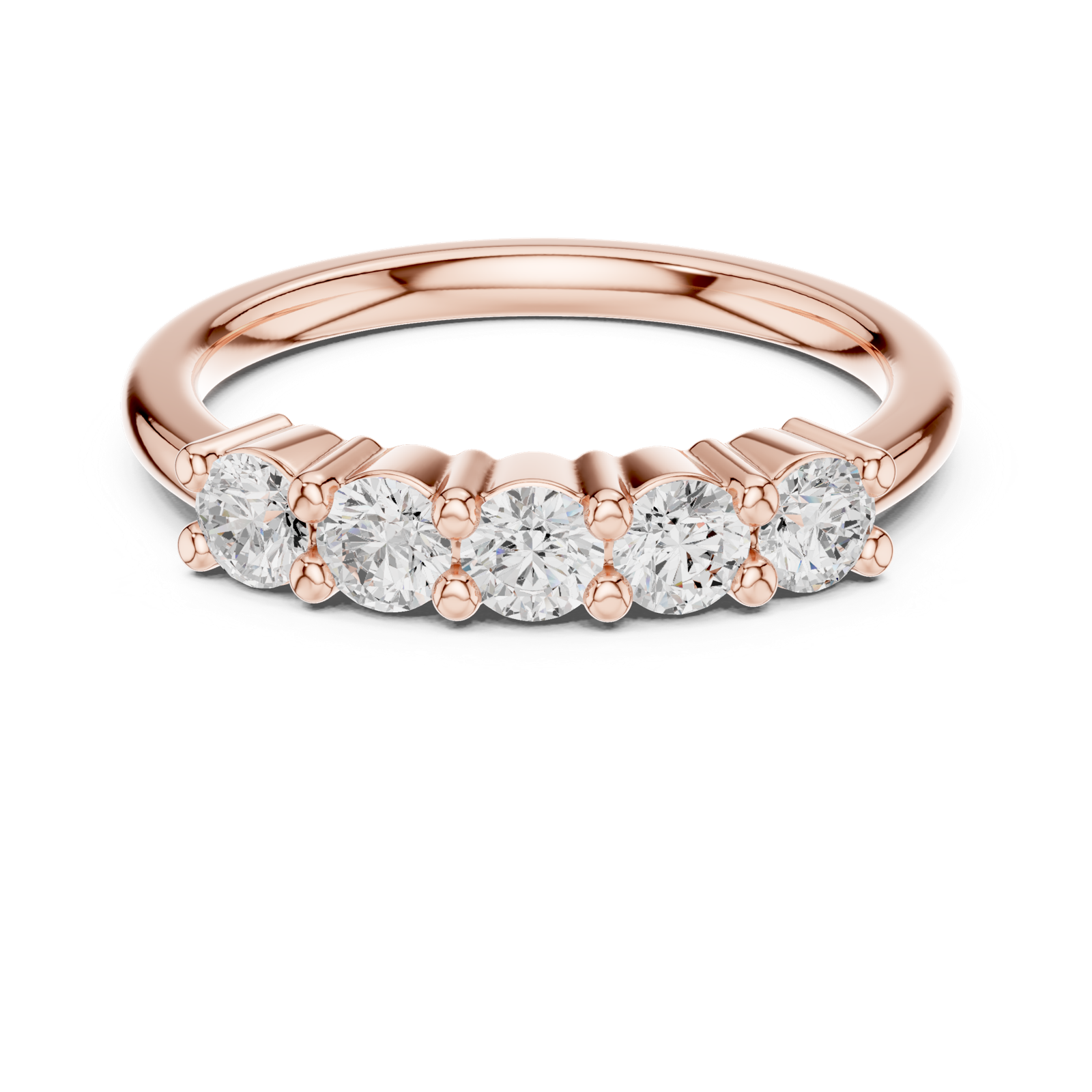 Gold Ring DDLR-614, Rose Gold