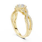 Gold Ring LR-0222, Yellow Gold, view 1