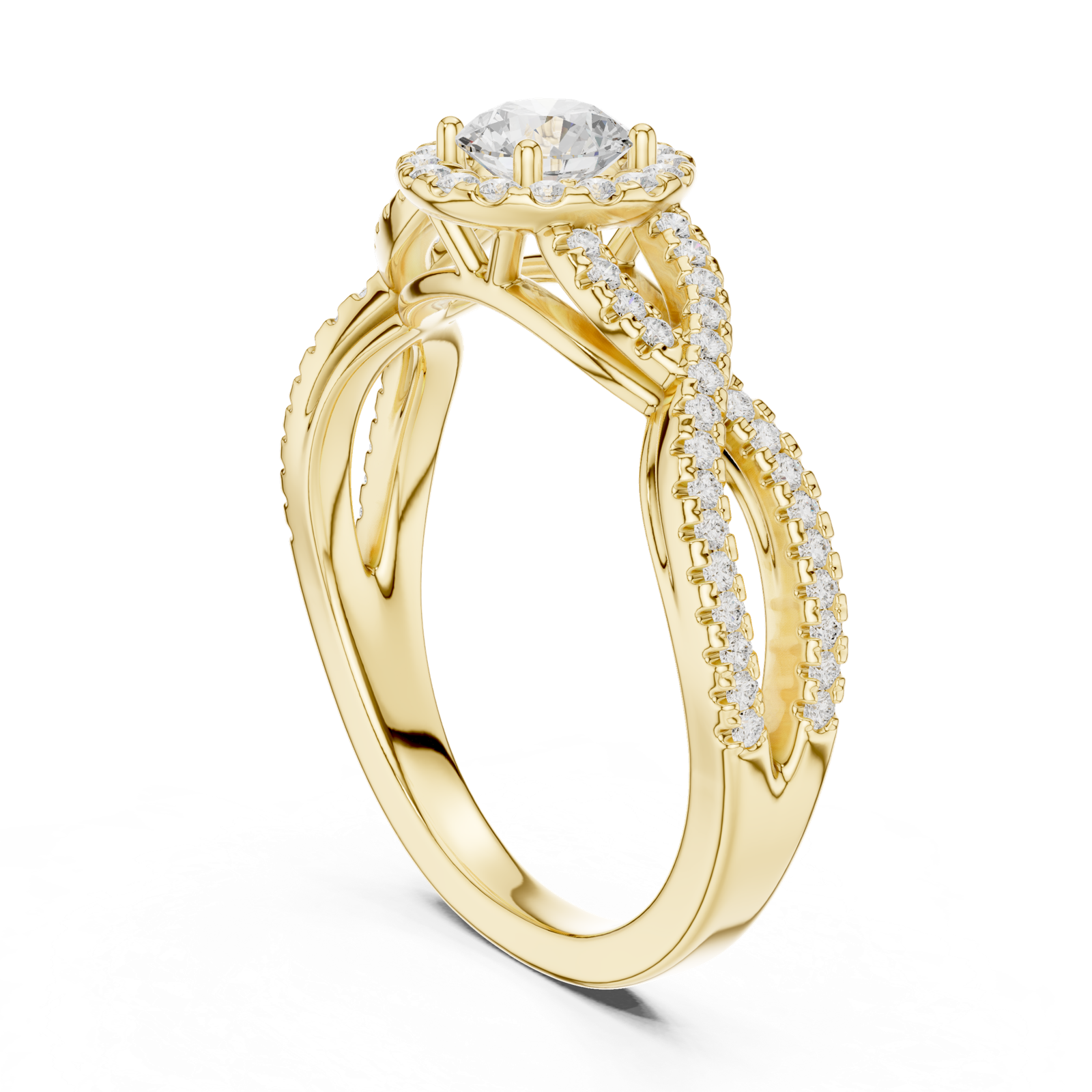Gold Ring LR-0222, Yellow Gold, view 1