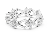 Gold Ring R32, White Gold, view 4