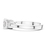 Gold Ring DDLR-496, White Gold, view 3
