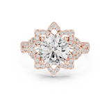 Gold Ring DDLR-061, Rose Gold
