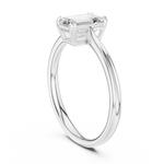 Gold Ring DDLR-802, White Gold, view 1