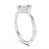 Gold Ring DDLR-802, White Gold, view 1