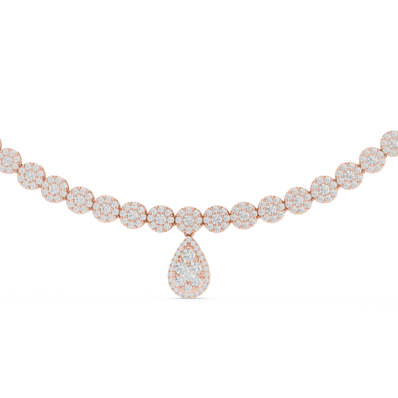 Gold Necklace GNK-0048, Rose Gold