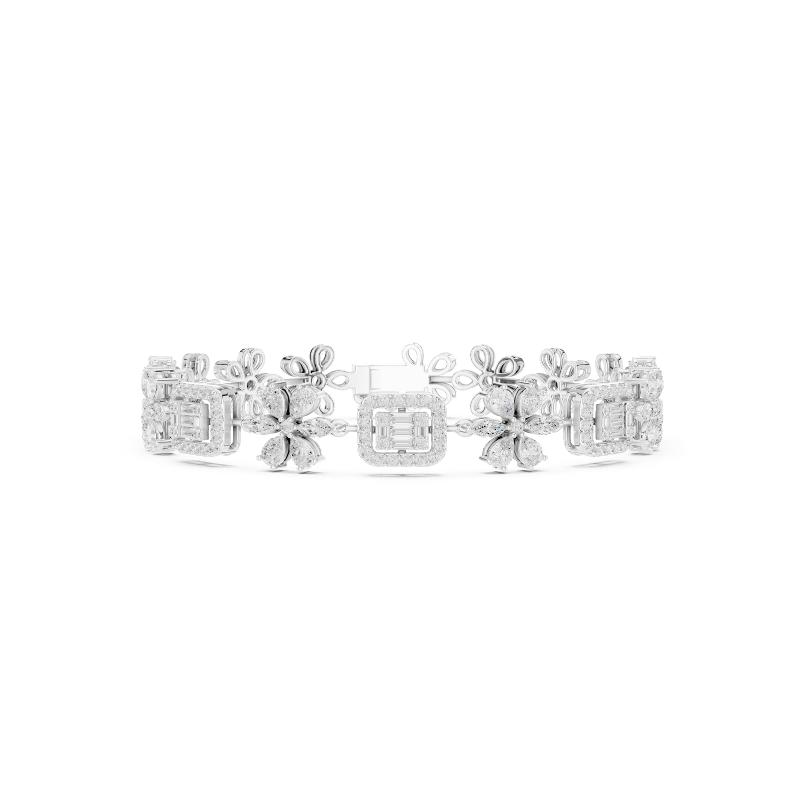 Gold Bracelet SBWB (43), White Gold