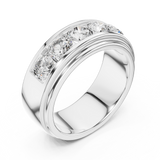 Gold Ring L03-1176, White Gold, view 2