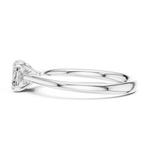 Gold Ring DDLR-801, White Gold, view 3