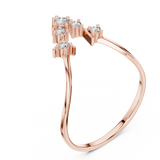 Gold Ring 1 (171), Rose Gold, view 2
