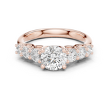 Gold Ring DDLR-681, Rose Gold