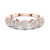 Gold Ring L03-1200, Rose Gold, view 4