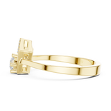 Gold Ring DDLR-842, Yellow Gold, view 3