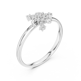 Gold Ring 1 (272), White Gold, view 2