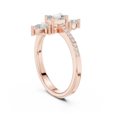 Gold Ring DDLR-529, Rose Gold
