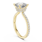 Gold Ring DDLR-1017, Yellow Gold