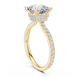 Gold Ring DDLR-1017, Yellow Gold