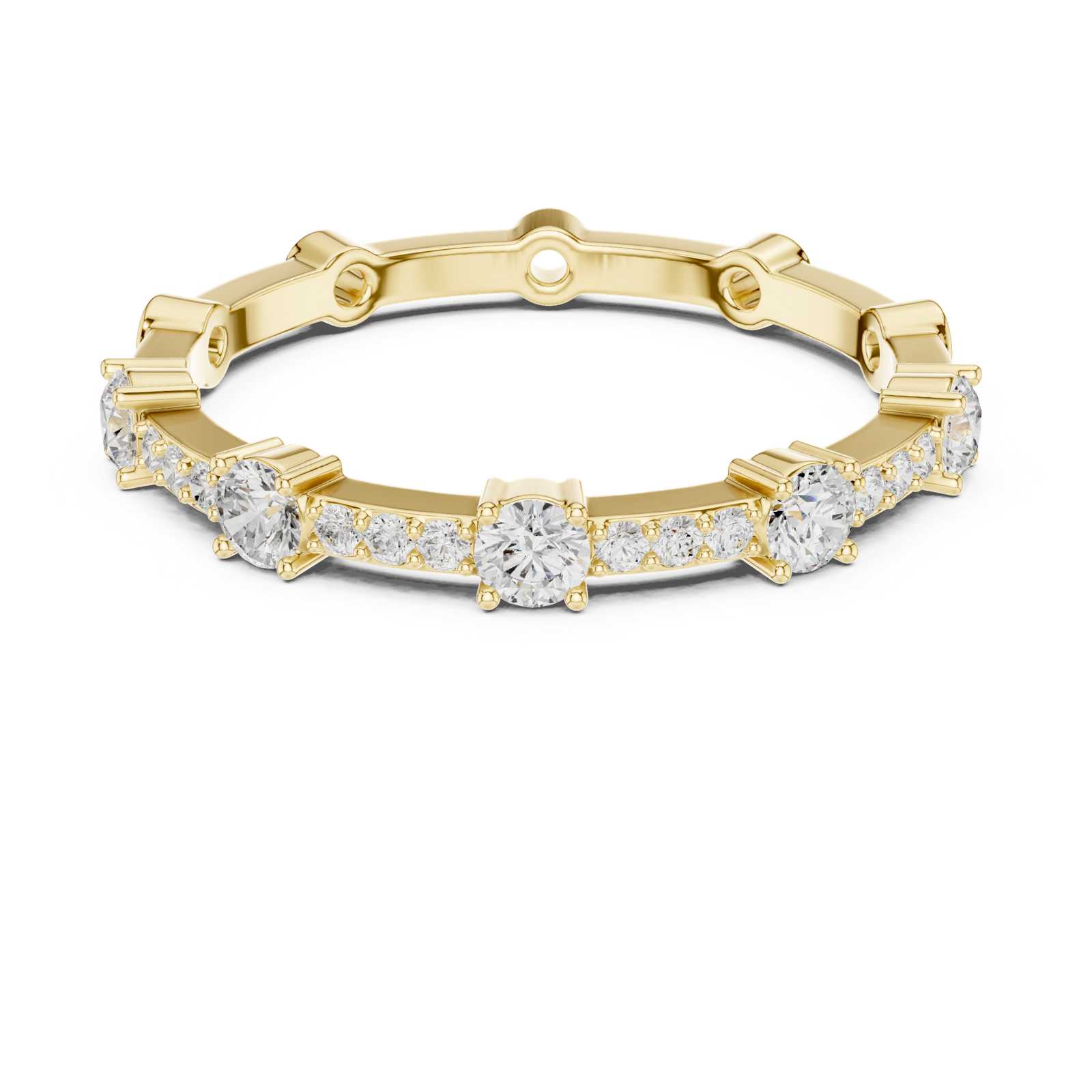 Gold Ring SBWR(69), Yellow Gold, view 4