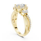 Gold Ring DDLR-416, Yellow Gold