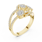 Gold Ring 19-120003L, Yellow Gold, view 2
