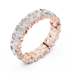 Gold Ring DDLR-211, Rose Gold, view 2