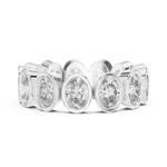 Gold Ring DDLR-221, White Gold, view 3