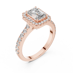 Gold Ring LR-0058, Rose Gold, view 2