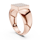 Gold Ring SBMR(18), Rose Gold, view 1