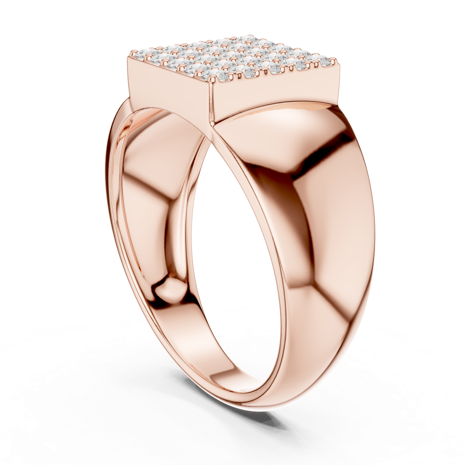 Gold Ring SBMR(18), Rose Gold, view 1