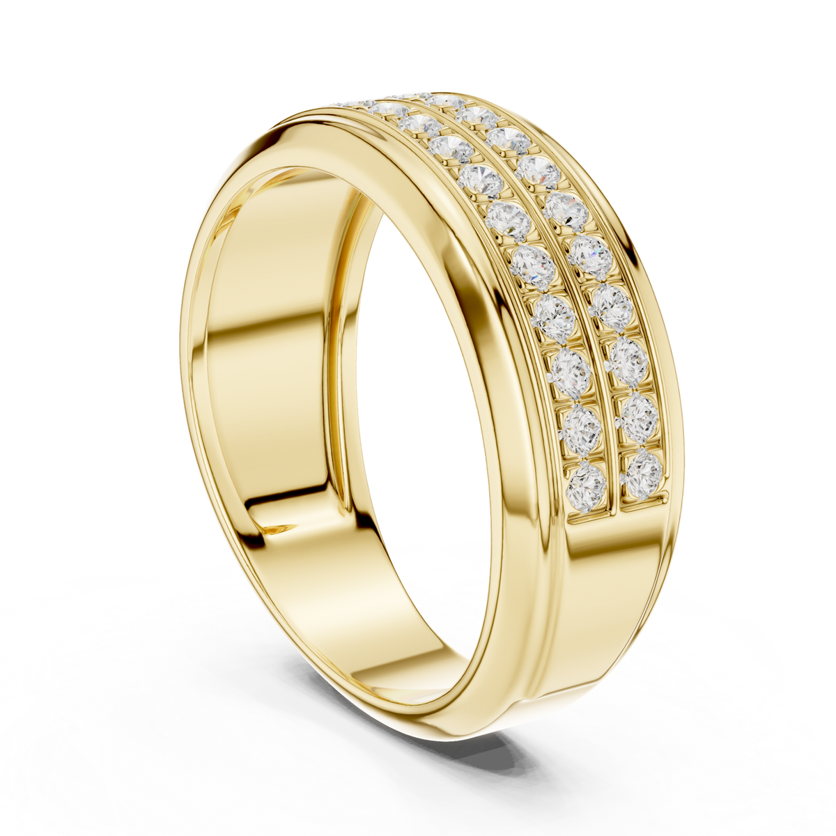 Gold Ring SBMR(8), Yellow Gold, view 1