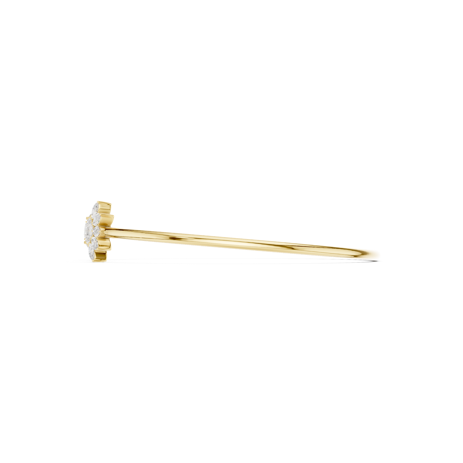 Gold Bracelet SBWB (15), Yellow Gold, view 3