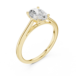 Gold Ring SBWR(19), Yellow Gold, view 2